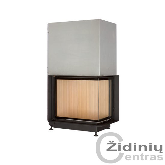 Židinys Brunner ECK 57/67/44P dešinė (špižinis kupolas)