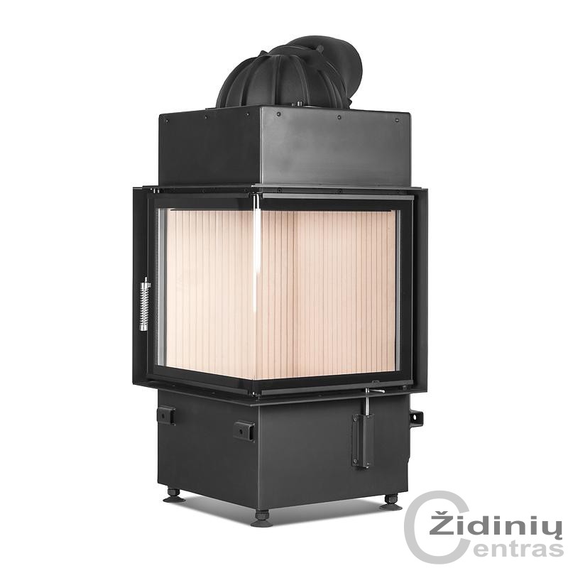 Židinys Hoxter ECKA 51/51/51 L/R-SP (kairė arba dešinė, su stiklo paketu)