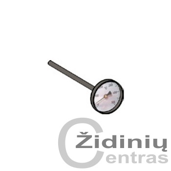 Bimetalinis termometras 0-500°C